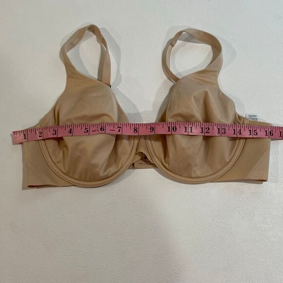 SPANX by Sara Blakely Pillow Cup Full Coverage Bra Nude Size 38C - Picture 6 of 8
